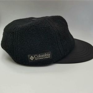 *SOLD* Vintage Columbia Wool Strapback Black Cap 90s Hat Made in the USA